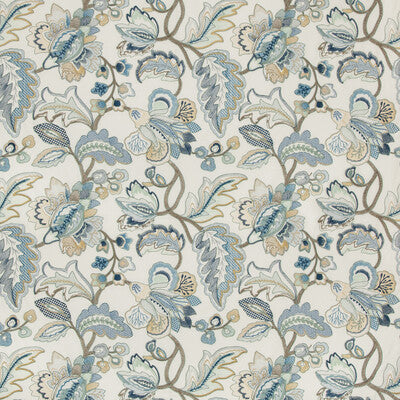 LEE JOFA EMBROIDERY JACOBEANS MULTI,BLUE,TAUPE   - 2019111.145.0