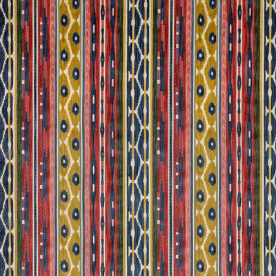 LEE JOFA VELVET GLOBAL MULTI,RED,BLUE   - 2019117.195.0