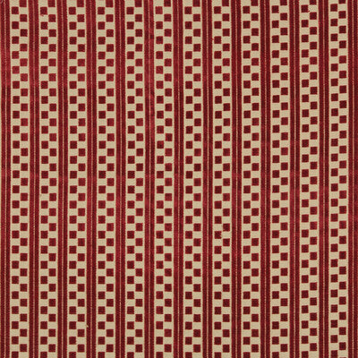 LEE JOFA VELVET STRIPES RED,BURGUNDY/RED,   - 2019121.119.0