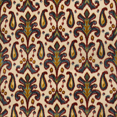 LEE JOFA WEAVE PAISLEY MULTI,RED,BLUE   - 2019123.195.0