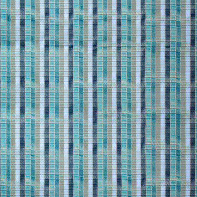 LEE JOFA MODERN INDOOR / OUTDOOR STRIPES TEAL,BLUE,   - 2019148.505.0