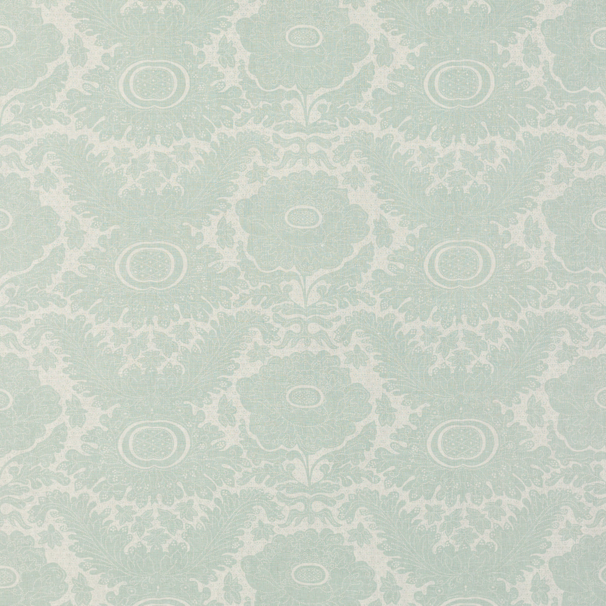 SCHUMACHER  RAOUL TEXTILES ANANAS BY RAOUL PRINTS PRINTS ROBIN'S EGG   - 201N67