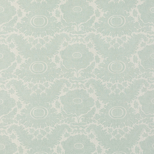 SCHUMACHER  RAOUL TEXTILES ANANAS BY RAOUL PRINTS PRINTS ROBIN'S EGG   - 201N67