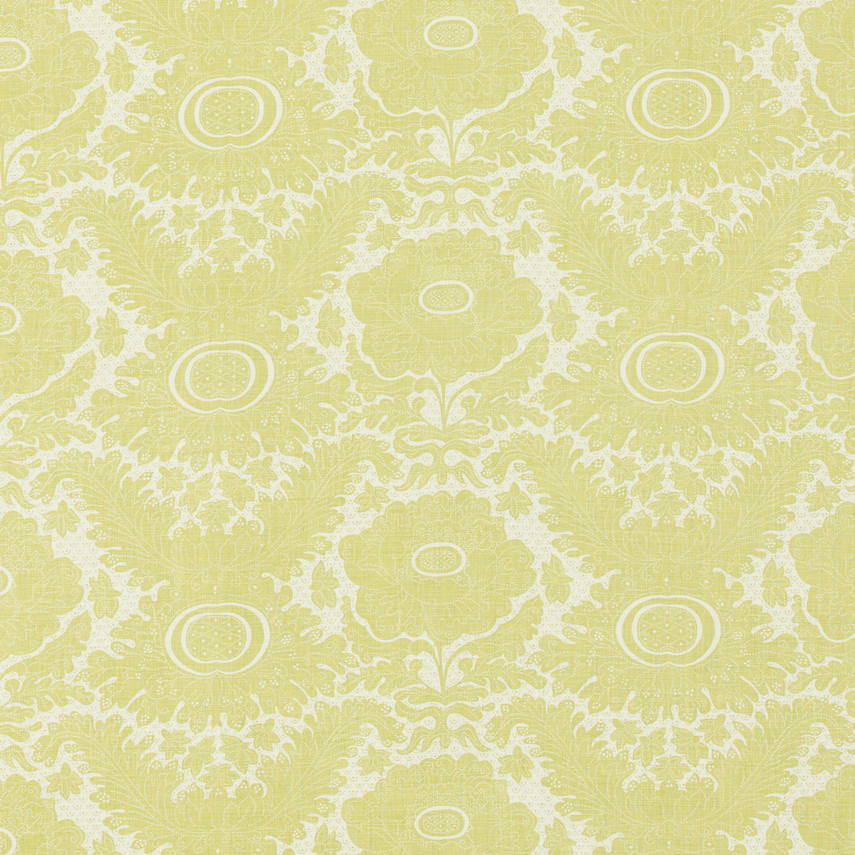 SCHUMACHER  RAOUL TEXTILES ANANAS BY RAOUL PRINTS PRINTS OLIVINE   - 201V69