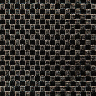 LEE JOFA CHENILLE TONE ON TONE BLACK,BLACK,   - 2020101.8.0