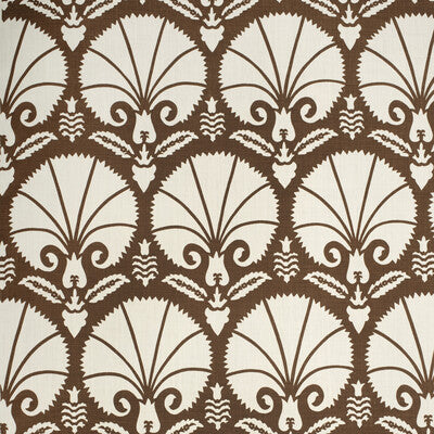 LEE JOFA PRINT  BROWN,CHOCOLATE,   - 2020126.166.0