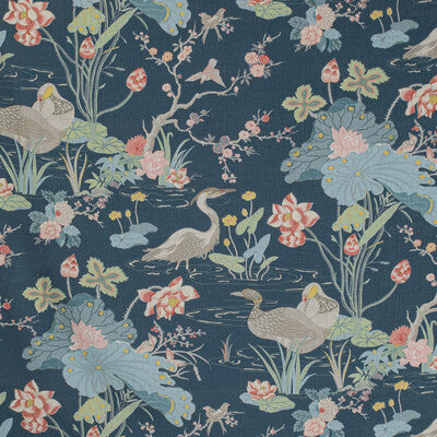 LEE JOFA PRINT ANIMAL/INSECTS MULTI,BLUE,PINK   - 2020198.507.0