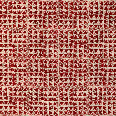 LEE JOFA PRINT GEOMETRIC RED,,   - 2020210.19.0