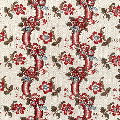 LEE JOFA PRINT JACOBEANS RED,BLUE,RED   - 2020217.195.0