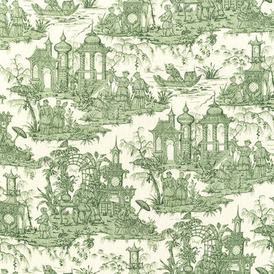 LEE JOFA PRINT TOILE GREEN,GREEN,GREEN   - 2020224.316.0