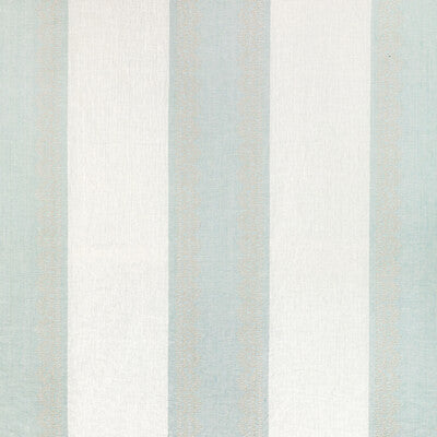 LEE JOFA EMBROIDERY STRIPES TEAL,WHITE,TEAL   - 2021123.13.0