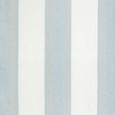 LEE JOFA EMBROIDERY STRIPES BLUE,WHITE,BLUE   - 2021123.15.0