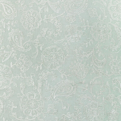 LEE JOFA EMBROIDERY BOTANICAL & FLORAL GREEN,TEAL,GREEN   - 2021128.123.0