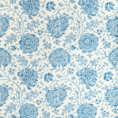 LEE JOFA LINEN BOTANICAL & FLORAL IVORY,INDIGO,BLUE   - 2022108.5.0