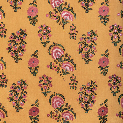 LEE JOFA EMBROIDERY BOTANICAL & FLORAL GOLD,PINK,GREEN   - 2022112.417.0