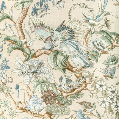 LEE JOFA PRINT BOTANICAL & FLORAL BLUE,GREEN,BLUE   - 2022116.153.0