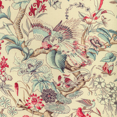 LEE JOFA PRINT BOTANICAL & FLORAL RED,BLUE,PURPLE   - 2022116.915.0