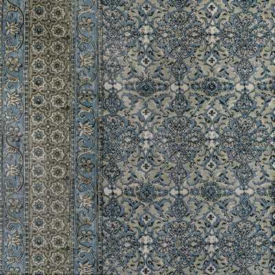 LEE JOFA PRINT MEDALLION / SUZANI / PERSIAN BLUE,SAGE,DARK BLUE   - 2022117.315.0