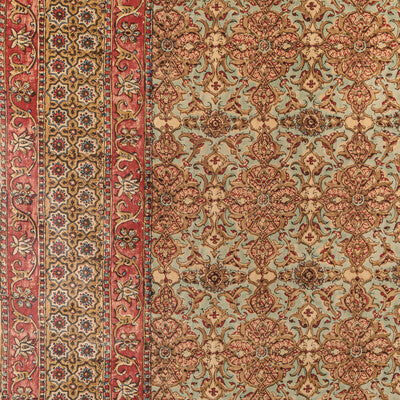 LEE JOFA PRINT MEDALLION / SUZANI / PERSIAN RUST,BEIGE,BLUE   - 2022117.913.0