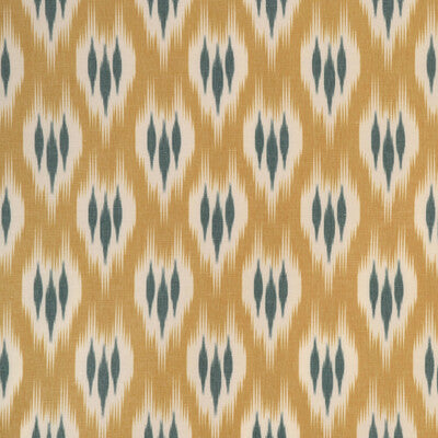 LEE JOFA PRINT IKAT/SOUTHWEST/KILIMS GOLD,TEAL,   - 2023102.435.0