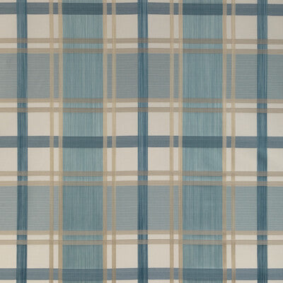 LEE JOFA  PLAID / CHECK BLUE,BEIGE,BLUE   - 2023109.516.0