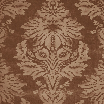 LEE JOFA PRINT DAMASK BROWN,GOLD,   - 2023111.616.0