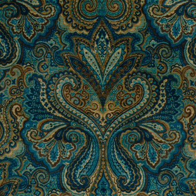 LEE JOFA PRINT PAISLEY BLUE,GOLD,BLUE   - 2023113.55.0