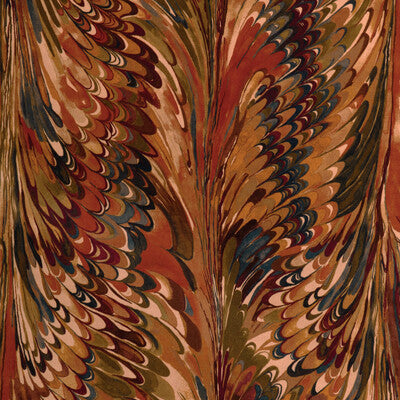 LEE JOFA PRINT MODERN RUST,MULTI,   - 2023116.610.0