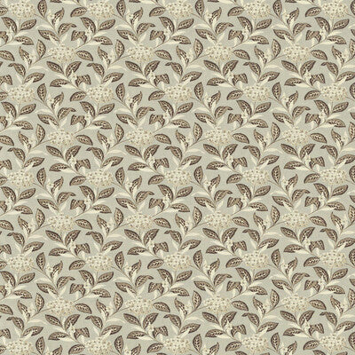 LEE JOFA PRINT  BROWN,GREY,   - 2023133.613.0