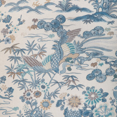 LEE JOFA PRINT BOTANICAL & FLORAL BLUE,,BLUE   - 2023139.55.0