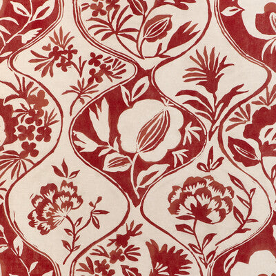 LEE JOFA PRINT LATTICE/SCROLLWORK RED,,RED   - 2023141.19.0