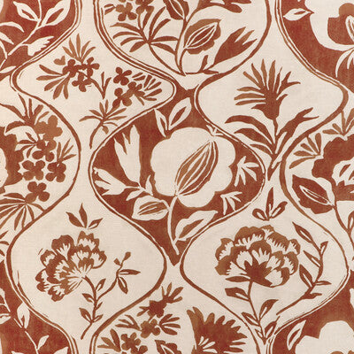 LEE JOFA PRINT LATTICE/SCROLLWORK RED,RUST,RED   - 2023141.24.0