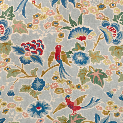 LEE JOFA PRINT BOTANICAL & FLORAL BLUE,RED,BLUE   - 2023142.519.0