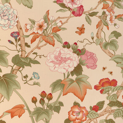 LEE JOFA PRINT BOTANICAL & FLORAL PINK,GREEN,   - 2023143.73.0