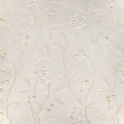 LEE JOFA EMBROIDERY BOTANICAL & FLORAL WHITE,IVORY,   - 2023144.1.0