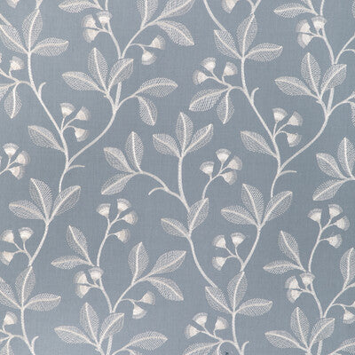 LEE JOFA EMBROIDERY BOTANICAL & FLORAL BLUE,WHITE,BLUE   - 2023144.5.0