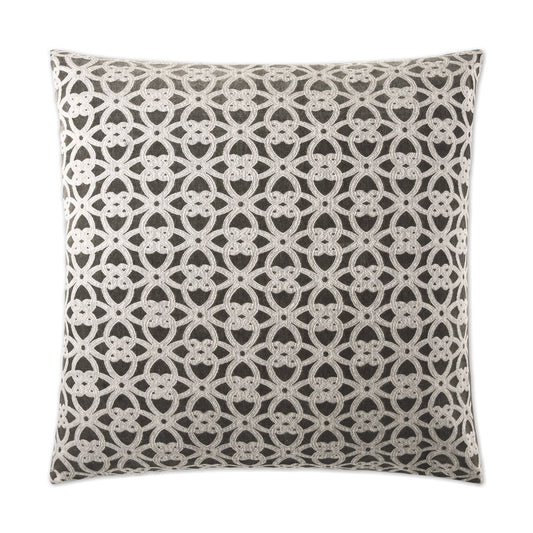 D.V. KAP HOME   24" x 24" Liam Pillow - Taupe Traditional    - 2024-T-2424