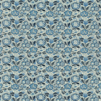 LEE JOFA PRINT GLOBAL BLUE,WHITE,   - 2024106.51.0