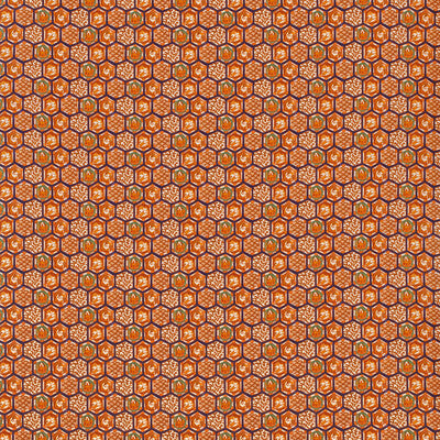 LEE JOFA PRINT GEOMETRIC ORANGE,BLUE,ORANGE   - 2024107.12.0