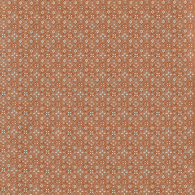 LEE JOFA LINEN GEOMETRIC RUST,IVORY,RED   - 2025101.24.0