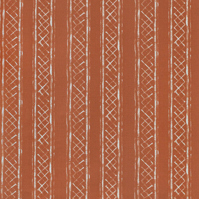 LEE JOFA LINEN STRIPES RUST,IVORY,RED   - 2025103.24.0