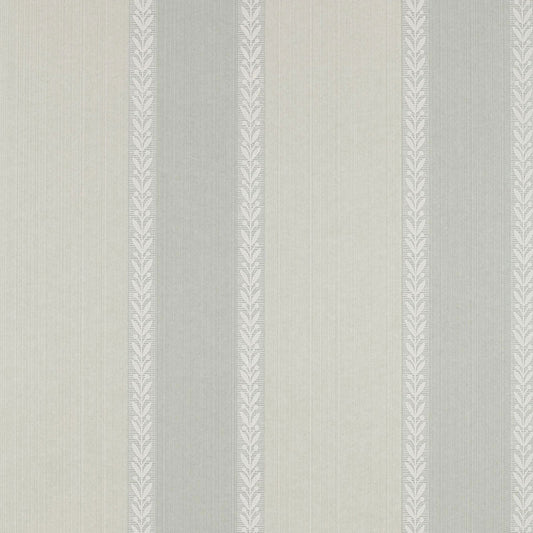 SCHUMACHER  SIMPLY CHARMING BAYBERRY STRIPE   WATER BLUE   - 203861