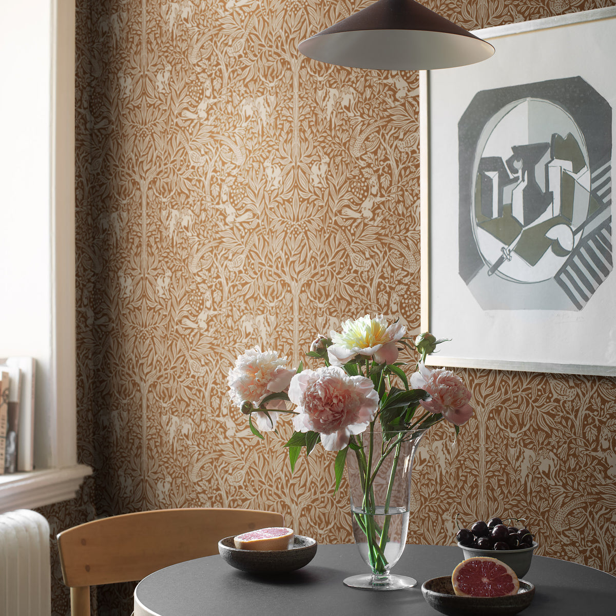 SCHUMACHER  Borastapeter UNDER THE ELDER TREE   RUST   - 2045