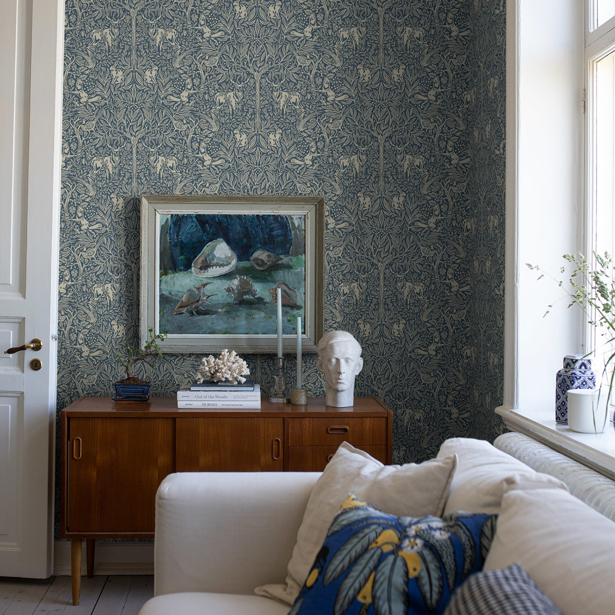 SCHUMACHER  Borastapeter UNDER THE ELDER TREE   MIDNIGHT   - 2047