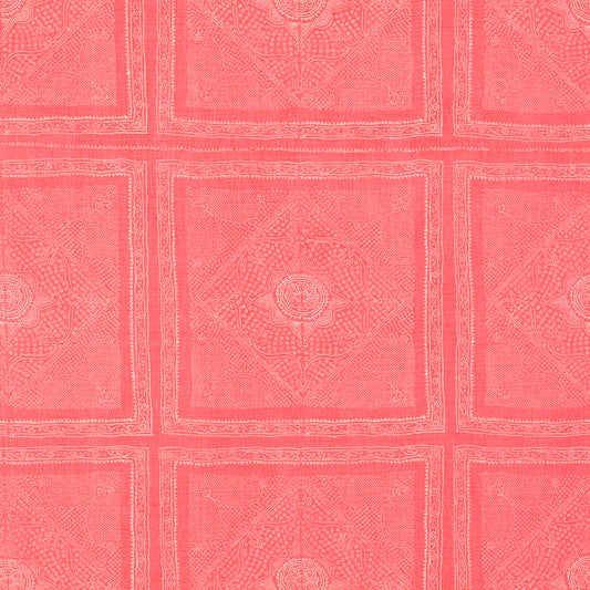 SCHUMACHER  RAOUL TEXTILES CHUNARI PRINTS PRINTS MELON   - 204N44