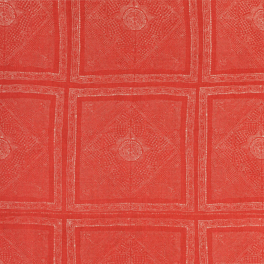 SCHUMACHER  RAOUL TEXTILES CHUNARI PRINTS PRINTS PERSIMMON   - 204N79