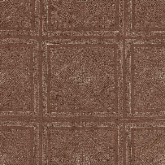 SCHUMACHER  RAOUL TEXTILES CHUNARI PRINTS PRINTS AUBURN   - 204U37