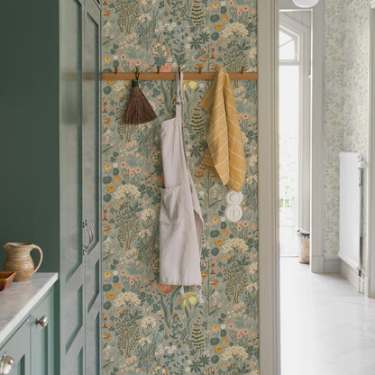 SCHUMACHER  Borastapeter BLOMSTERHAV   TAUPE   - 2054