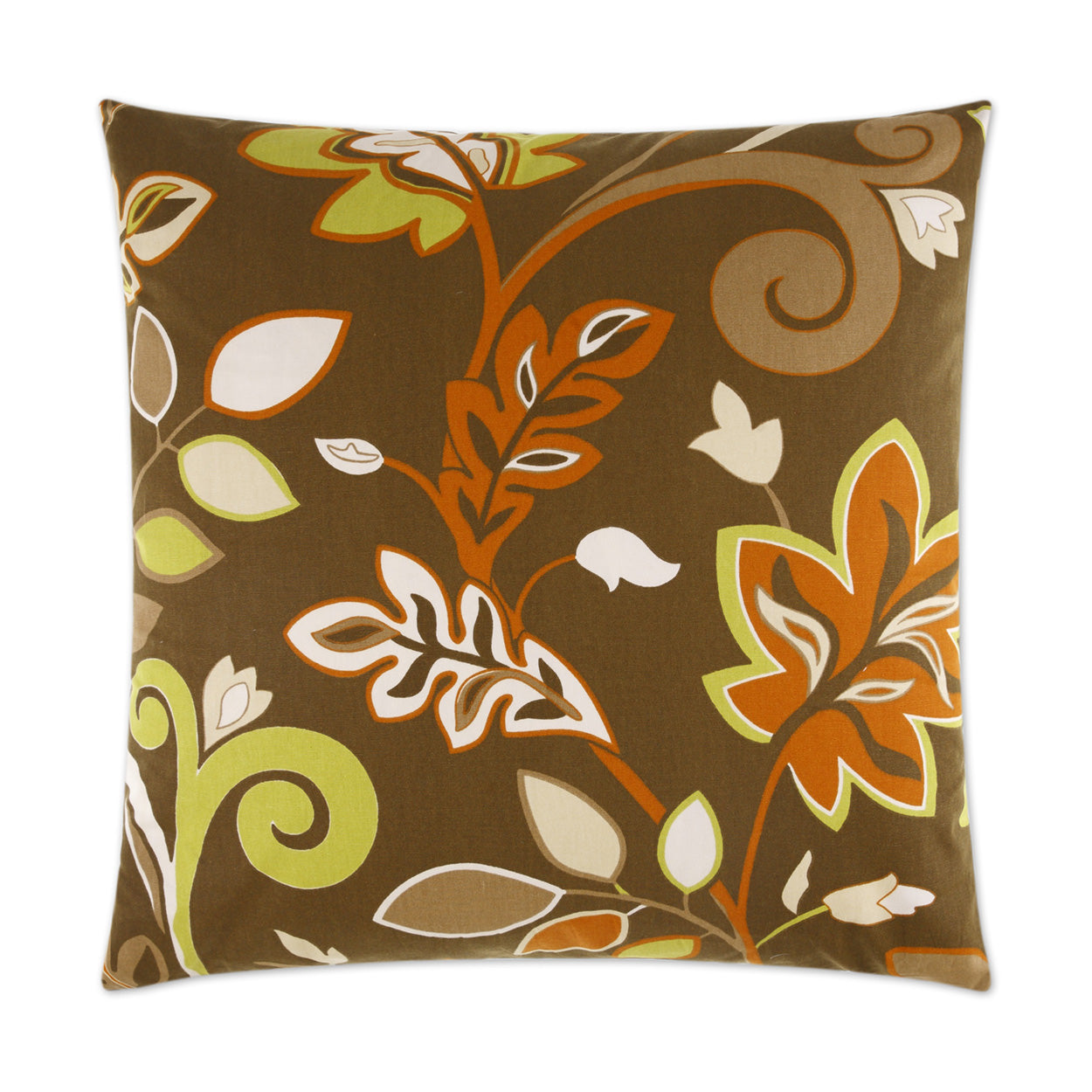 D.V. KAP HOME   24" x 24" Charisma Pillow Floral    - 2057-2424