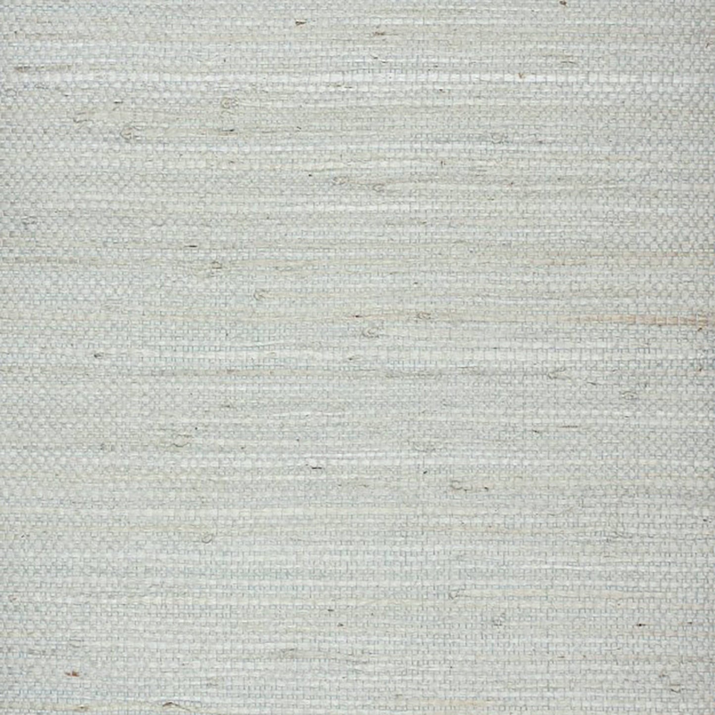 Cream grasscloth wallpaper with a subtle woven texture and faint horizontal weave lines.